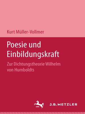 cover image of Poesie und Einbildungskraft